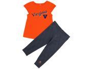 University of Virginia Cavaliers Girls Tee Shirt and Jeggings Set