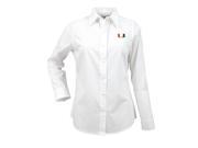 University of Miami Hurricanes Women s Long Sleeve Dress Shirt