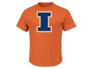 University of Illinois Majestic Men s Football Icon T Shirt