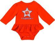 Infant Day Dreamer Long Sleeve Clemson University Tigers Onesie