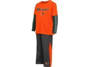 Toddler University of Miami Hurricanes Long Sleeve Tee and Pant Set