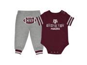 Infant MVP Texas A M Aggies Onesie and Pant Set