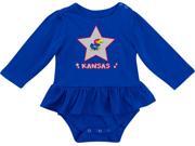 Infant Day Dreamer Long Sleeve Kansas Jayhawks KU Onesie