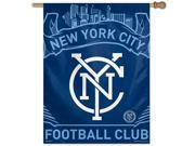 New York City FC Vertical Outdoor House Flag