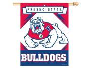 Fresno State University Bulldogs Vertical Outdoor House Flag