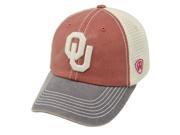 Oklahoma Sooners Top of the World Red Gray Offroad Adjustable Snapback Hat Cap