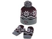 Toddler Knit Texas A M Aggies Hat and Mittens Set