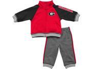 Georgia Bulldogs UGA Infant Jacket and Pants Fleece Set