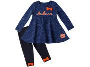 Auburn University Tigers Long Sleeve Dress and Leggings Infant Set