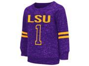 LSU Tigers Louisiana State Toddler Pullover Sweatshirt Fleece Top