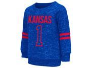 Kansas Jayhawks KU Toddler Pullover Sweatshirt Fleece Top