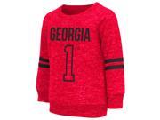 Georgia Bulldogs UGA Toddler Pullover Sweatshirt Fleece Top