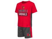 Louisville Cardinals Toddler T Shirt and Shorts 2 Piece Set