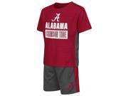 Alabama Crimson Tide Bama Toddler T Shirt and Shorts 2 Piece Set