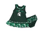 Michigan State University Infant Fountain Dress Set