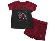 South Carolina Gamecocks Infant T Shirt and Shorts Boy s 2 Pc Set