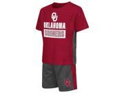 University of Oklahoma Sooners Toddler T Shirt and Shorts 2 Piece Set