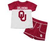 University of Oklahoma Sooners Infant T Shirt and Shorts Boy s 2 Pc Set