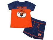 Auburn University Tigers Infant T Shirt and Shorts Boy s 2 Pc Set