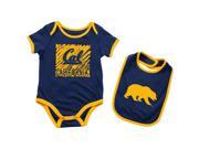 Cal Berkeley Golden Bears Infant Look at the Baby Onesie and Bib Set