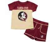 FSU Florida State University Infant T Shirt and Shorts Boy s 2 Pc Set