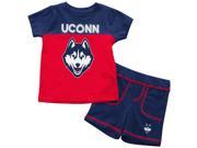 UCONN Connecticut Huskies Infant T Shirt and Shorts Boy s 2 Pc Set