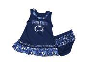 Penn State University Infant Fountain Dress Set