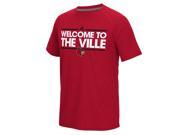 Louisville Cardinals Short Sleeve T Shirt Adidas Ultimate Tee