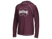 Mississippi State Bulldogs Adidas Long Sleeve Hooded T Shirt