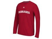 Nebraska Cornhuskers Long Sleeve Adidas Ultimate T Shirt