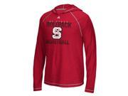 NCSU NC State Wolfpack Adidas Long Sleeve Hooded T Shirt