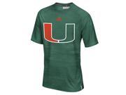 University of Miami Hurricanes Adidas Sideline Climalite Training T Shirt