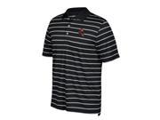 Arizona State University Adidas Striped Golf Polo
