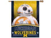 27 x 37 Vertical Star Wars University of Michigan Wolverines House Flag