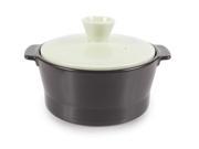 VOL Light Green Stovetop Ceramic Cookware 1.4QT 1.4L Covered Casserole 6.7 17cm