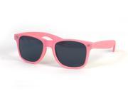 Wayfarer Rubber Coated Soft Feel Sunglasses P714 Spring Hinge Mid Large Size