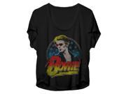 David Bowie Red Shades Photo Women s Dolman T Shirt