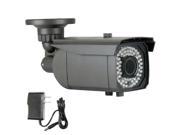 GW400WHD 1000 TVL 2.8~12mm Varifocal Lens Weatherproof 64 PCs IR LED 147 feet IR Night Vision Distance Outdoor Indoor Water Proof CCTV Surveillance Bullet Sec
