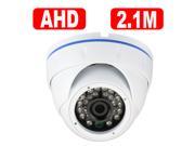 GW HD AHD 2.1 MP 1080P Security Camera 3.6mm lens 24 InfraRed LEDs 49 Feet Night Vision Compatible with All AHD Type DVR or Hybrid DVR that Supports AHD