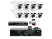 GW 5MP 2592x1920p 8 Channel 1920P NVR PoE IP Security Camera System 8 x HD 2.8~12mm Varifocal Zoom 196ft IR IP Camera 5 Megapixel More Pixels Than 1080P