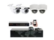 GW 5MP 2592x1920p 8 Channel 1920P NVR PoE IP Security Camera System 4 x HD 2.8~12mm Varifocal Zoom 196ft IR IP Camera 5 Megapixel More Pixels Than 1080P