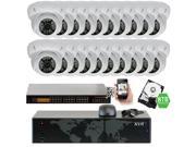 GW Security 24 Channel 5MP NVR IP Camera Network PoE Surveillance System 8TB HDD 20 x HD 1920P Weatherproof Dome Security Cameras Super 5MP is much higher