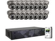 GW Security 16 Channel 5MP H.265 NVR IP Camera Network PoE Surveillance System (2TB) , 16 x HD 1920P Weatherproof Dome Security Cameras (Super 5MP is much highe GW Security 16 Channel 5MP H.265 NVR IP Camera Network PoE Surveillance System (2TB) , 16 x HD 1920P Weatherproof Dome Security Cameras (Super 5MP is much highe