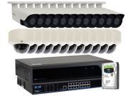 GW 32CH 4K NVR H.265 1920P 5 Megapixel Network Video Plug & Play IP Camera Security System - (24) x Sony CMOS Sensor POE 5MP 2.8~12mm Varifocal Bullet & Dome IP GW 32CH 4K NVR H.265 1920P 5 Megapixel Network Video Plug & Play IP Camera Security System - (24) x Sony CMOS Sensor POE 5MP 2.8~12mm Varifocal Bullet & Dome IP