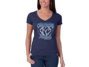Kansas City Royals 47 Brand Womens V Neck 2014 ALCS Champions Blue T Shirt S
