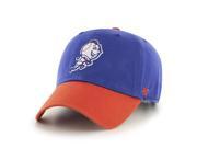 New York Mets 47 Brand Blue Orange Batting Practice Logo Clean Up Adj Hat Cap