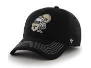 New Orleans Saints 47 Brand Black Vintage Game Time Performance Flexfit Hat Cap