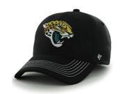Jacksonville Jaguars 47 Brand Black Game Time Closer Performance Flexfit Hat Cap