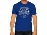 Memphis Tigers The Victory Blue 2014 AAC Football Champions T Shirt L