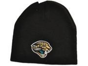 Jacksonville Jaguars Reebok Embroidered Team Logo Black Knit Beanie Cap